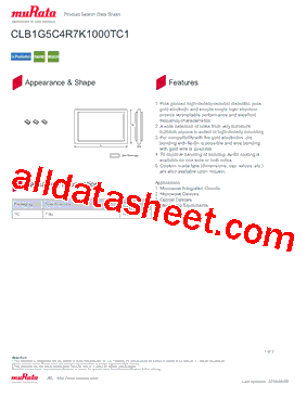 CLB1G5C4R7K1000TC1型号图片