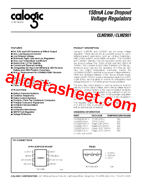 CLM2951AC型号图片