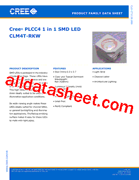 CLM4T-RKW-CUbWaCC3型号图片