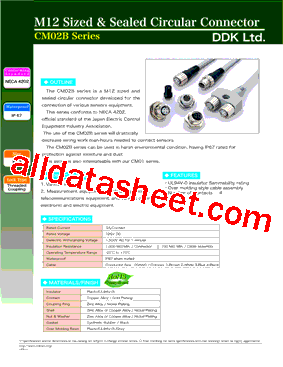 CM02BA-8DP4S-100型号图片