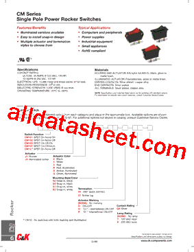 CM101J12S205DQ7型号图片