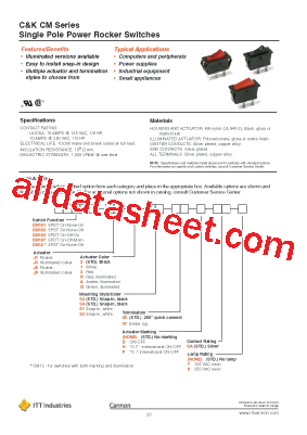 CM103J31S205QA7型号图片