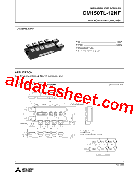 CM150TL-12NF型号图片