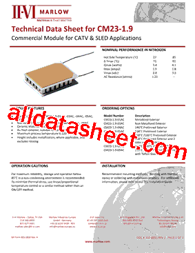 CM23-1.9-07AC型号图片