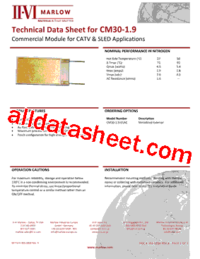 CM30-1.9-01AC型号图片