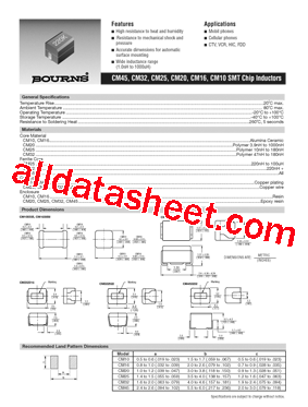 CM453232-R12M型号图片