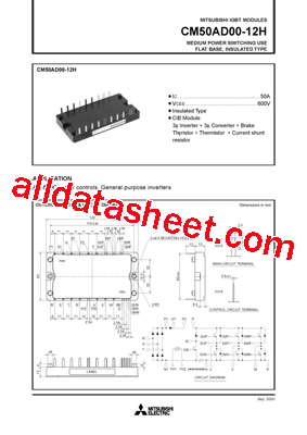 CM50AD00-12H型号图片