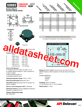 CM6350-474型号图片