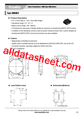 CMD4D11NP-3R3M型号图片