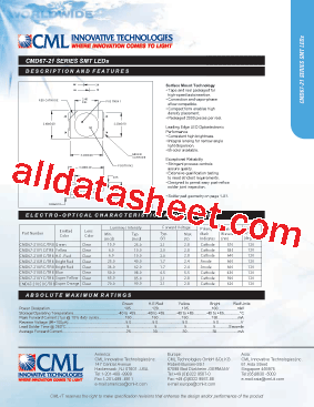 CMD67-21SRC-100型号图片