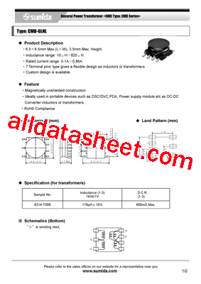 CMD6LNLNP-121KB型号图片