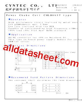 CMLB065T-100MS型号图片