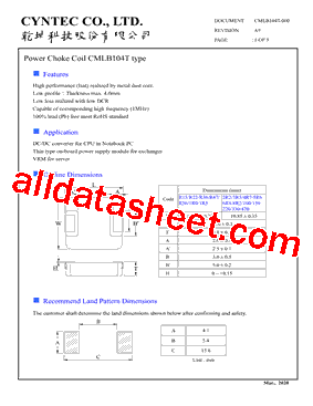 CMLB104T-R36MS型号图片