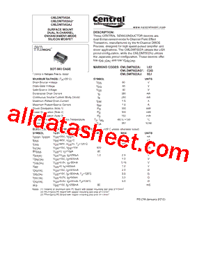 CMLDM7002A型号图片