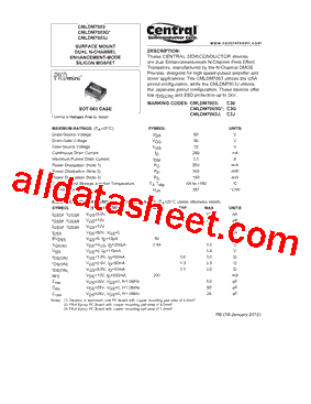 CMLDM7003型号图片