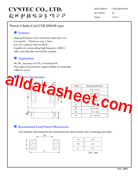 CMLE041B-R33MS型号图片