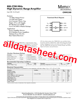 CMM2308-AJ-000T型号图片