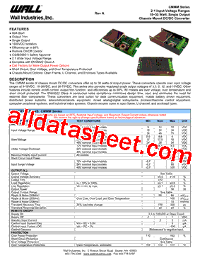 CMMM24S12-2500型号图片