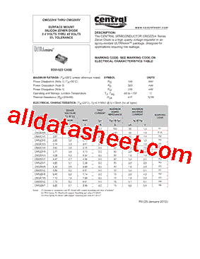 CMOZ5V6型号图片