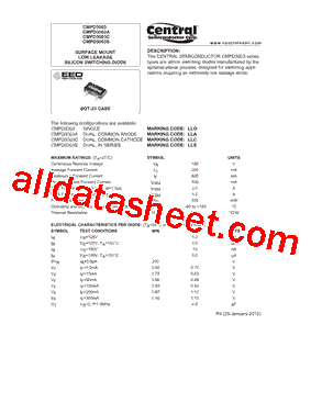 CMPD3003CTR型号图片