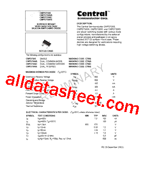 CMPD7006S型号图片