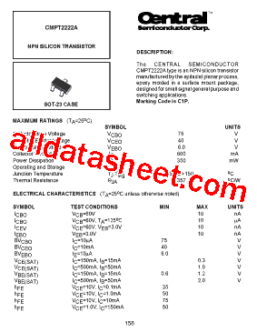 CMPT2222型号图片
