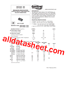 CMPT3904ETR型号图片