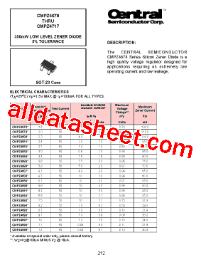 CMPZ4716型号图片