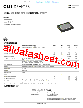 CMS-15113-076L100B型号图片