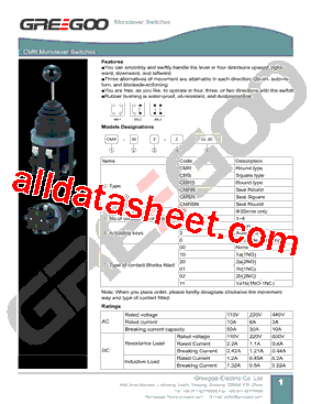 CMSN-304型号图片