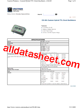 CO-401D型号图片