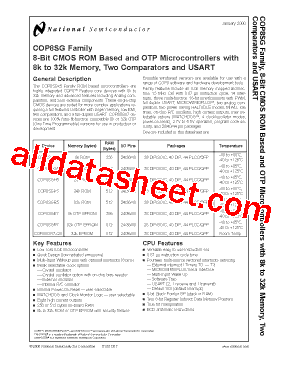 COP8SGA028N8型号图片