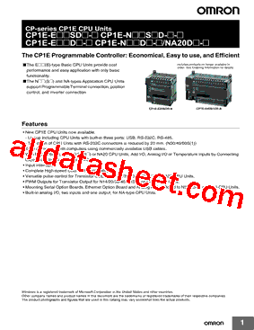 CP1EN10S1DTA型号图片