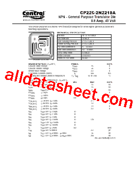 CP225-2N2218A型号图片
