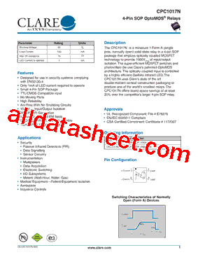 CPC1017N型号图片