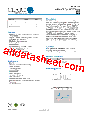 CPC1018N型号图片