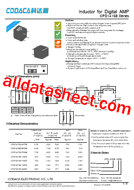 CPD1415B-7R5M型号图片