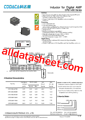 CPD1495-120M型号图片