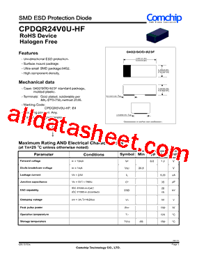 CPDQR24V0U-HF型号图片