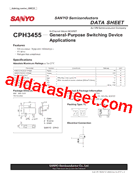 CPH3455-TL-H型号图片