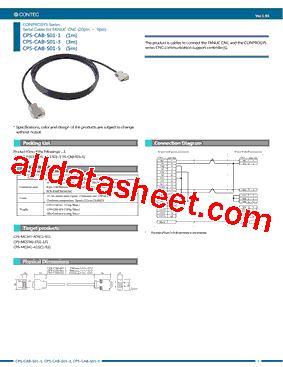 CPS-CAB-S01-1型号图片