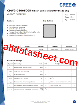 CPW2-0600S008B型号图片