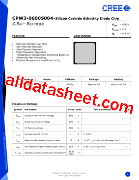 CPW3-0600-S004B型号图片