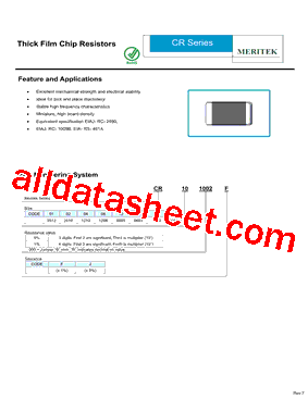 CR041002J型号图片