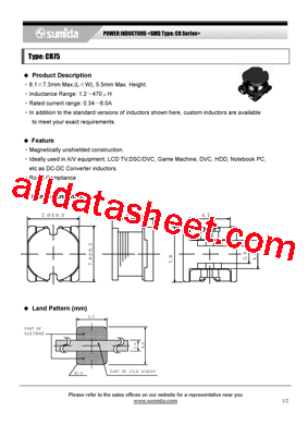 CR75NP-101KB型号图片