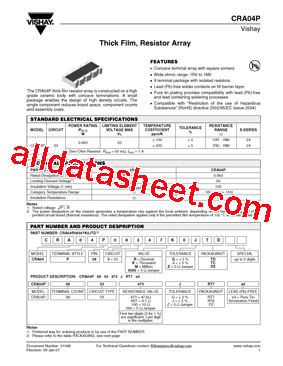 CRA04P08347K0GPZ型号图片