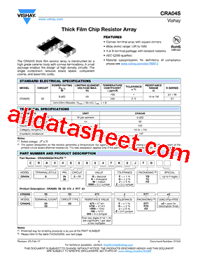 CRA04S043KJPZ型号图片