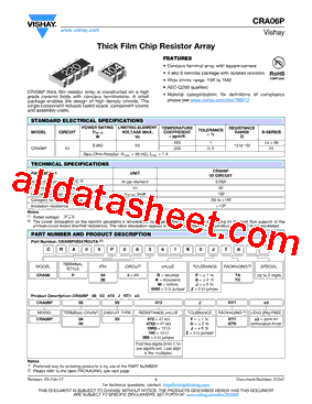 CRA06P043MJTC型号图片