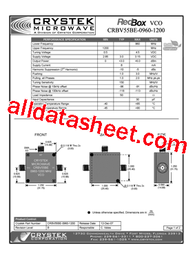 CRBV55BE-0960-1200型号图片