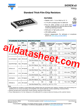 CRCW0805562MFKEB型号图片